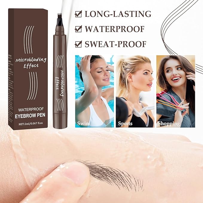 Buy 1 Get 1 Free🎁2025 Upgraded Natural Brows Eyebrow Pen