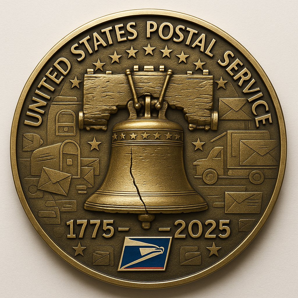 USPS 250th Anniversary Coin