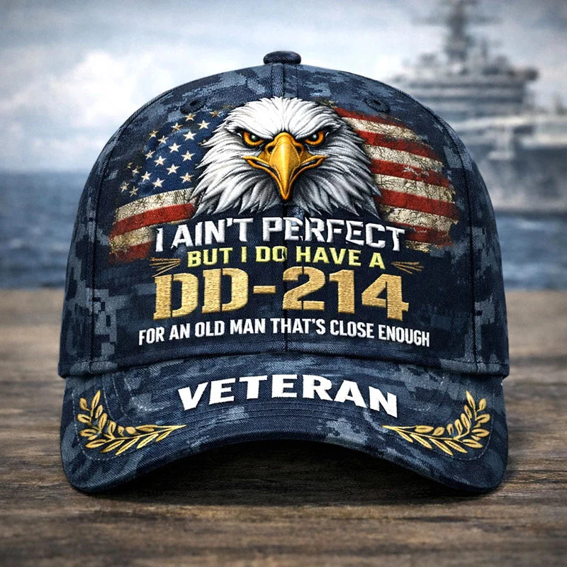 🏆Flash Sale 60% OFF - 🇺🇸 DD-214 Veterans Tribute Collector's Cap 🦅