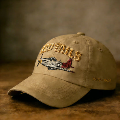 🔥Last Day 49% OFF - 💥Tuskegee Airmen Red Tails Heritage Cap