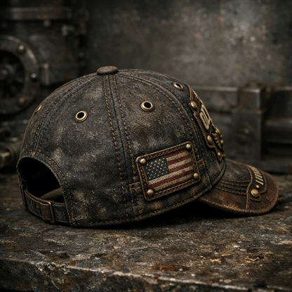 🏆Flash Sale 60% OFF - ❤️Old Fuckers Club-Handmade Vintage Baseball Cap🎁-BUY 3 FREE SHIPPING