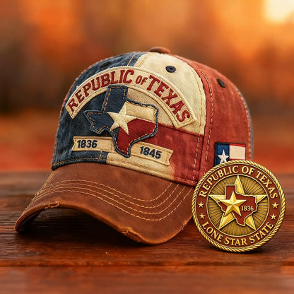 ⚡ Black Friday 24H Flash Sale -🤩Lone Star Legacy Texas Republic Cap🎁Free Gifts