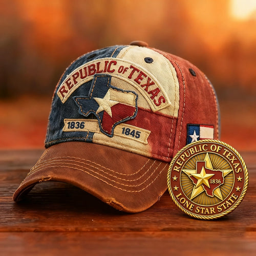 ⚡ Black Friday 24H Flash Sale -🤩Lone Star Legacy Texas Republic Cap🎁Free Gifts