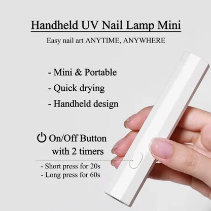 🔥Hot selling🔥-Magic Solid Nail Glue Kit 3-In-1 Nail Art Kits