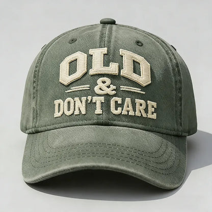 🧢2026 New Year Hot Sale 49% OFF 🔥Vintage Distressed OLD & DON’T CARE Cap