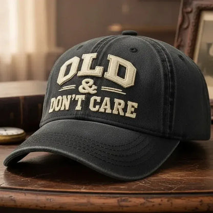 🧢2026 New Year Hot Sale 49% OFF 🔥Vintage Distressed OLD & DON’T CARE Cap