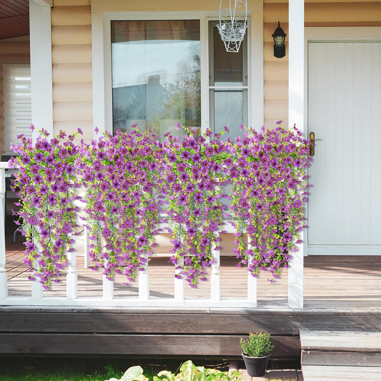Artificial Hanging Flowers for Outdoors