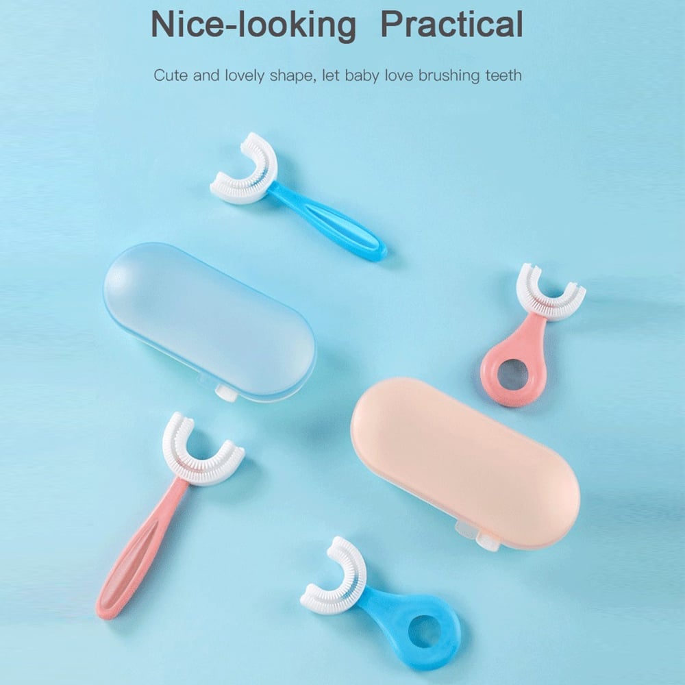 💝All Rounded Children U-Shape Toothbrush