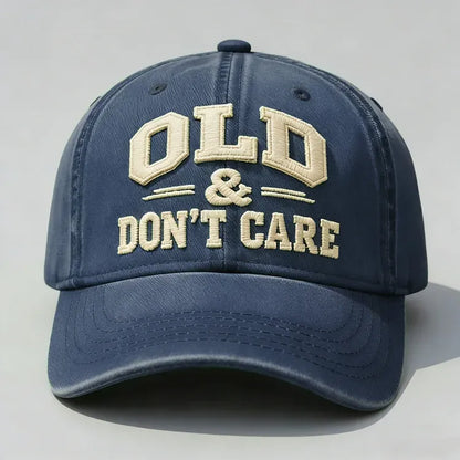 🧢2026 New Year Hot Sale 49% OFF 🔥Vintage Distressed OLD & DON’T CARE Cap