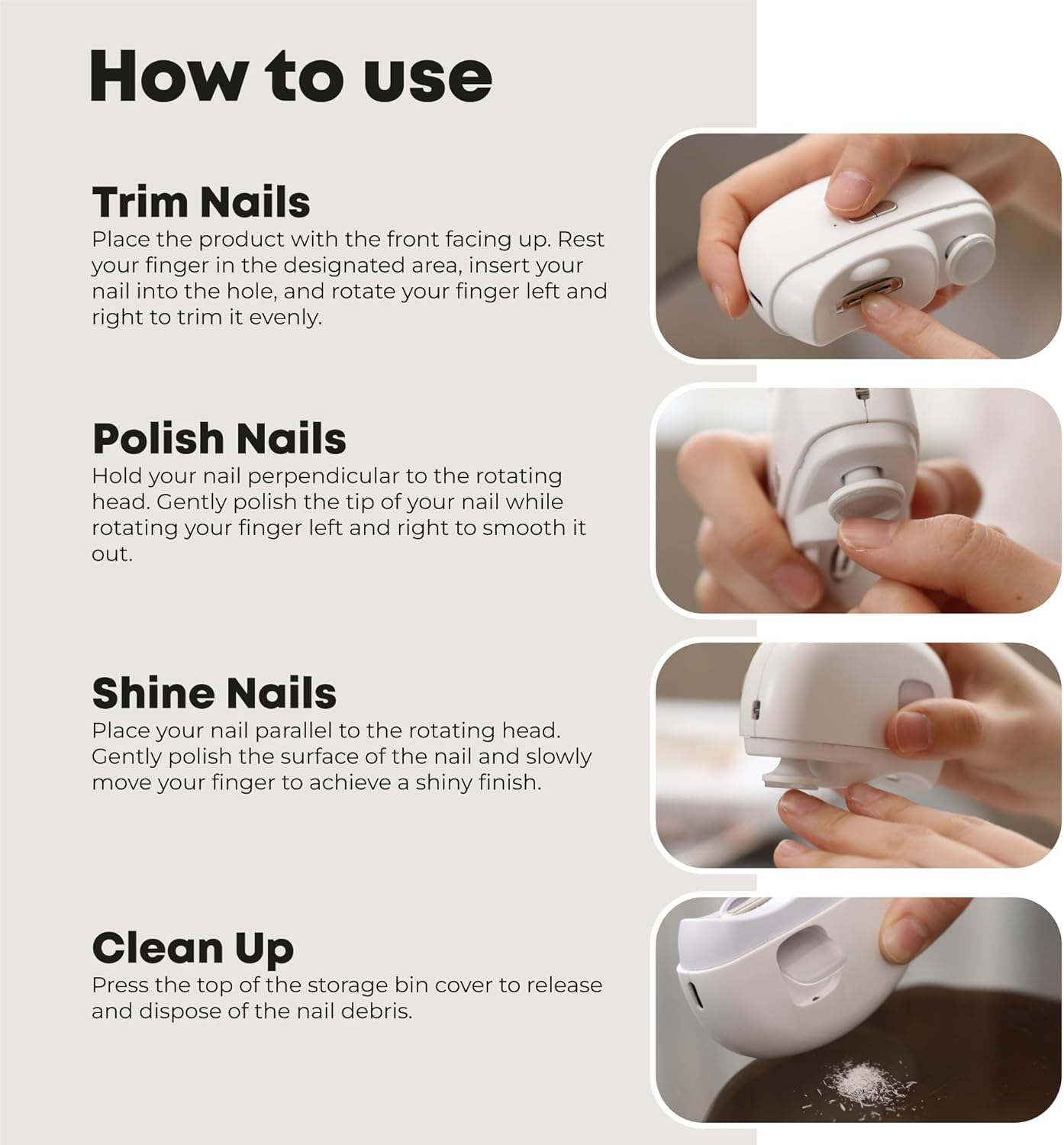 🔥Light-up silent nail clippers🔥Limited-time 50% off⏰