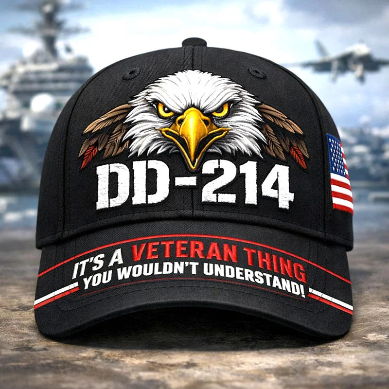 🏆Flash Sale 60% OFF - 🇺🇸 DD-214 Veterans Tribute Collector's Cap 🦅