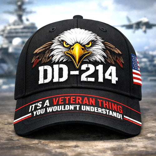 🏆Flash Sale 60% OFF - 🇺🇸 DD-214 Veterans Tribute Collector's Cap 🦅