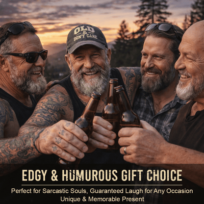 🧢2026 New Year Hot Sale 49% OFF 🔥Vintage Distressed OLD & DON’T CARE Cap