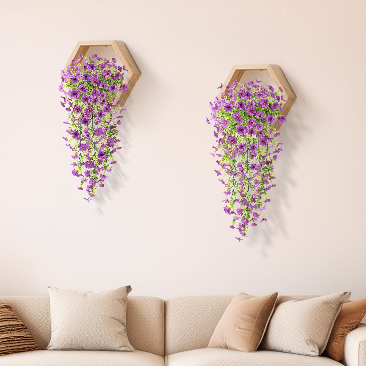 Artificial Hanging Flowers for Outdoors