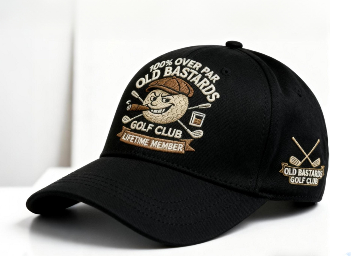 “OLD BASTARDS GOLF CLUB” Baseball cap