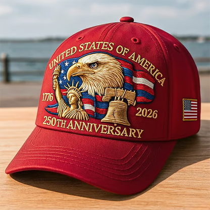 Patriot Cap Set: A Wearable Salute to 250 Years of Freedom & Sacrifice