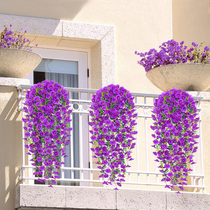 Artificial Hanging Flowers for Outdoors