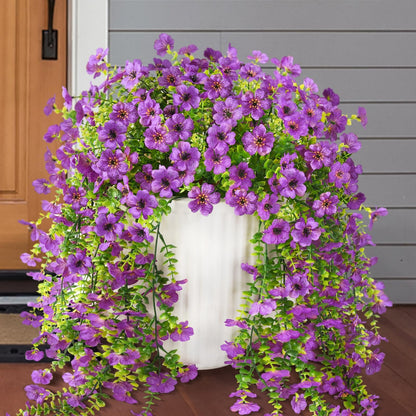 Artificial Hanging Flowers for Outdoors
