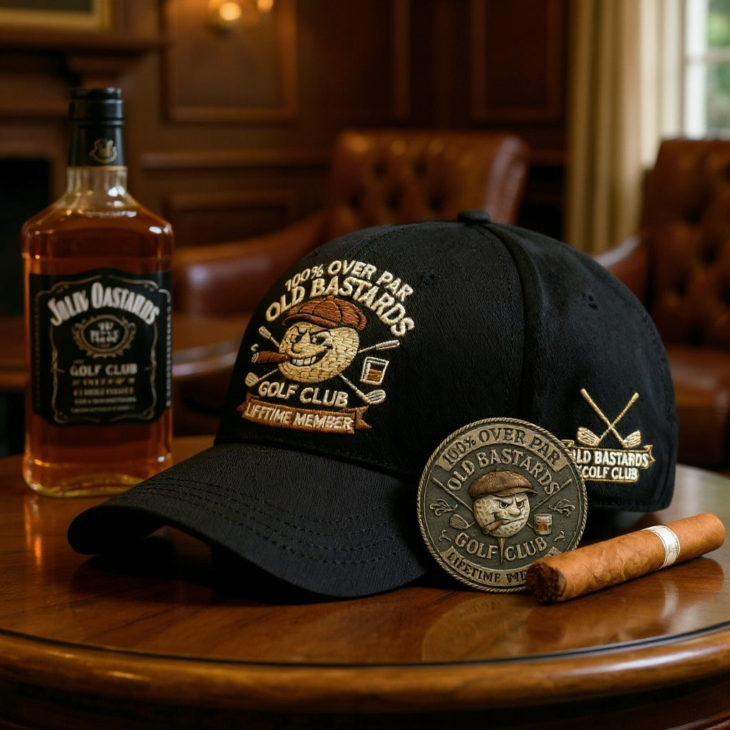 “OLD BASTARDS GOLF CLUB” Baseball cap