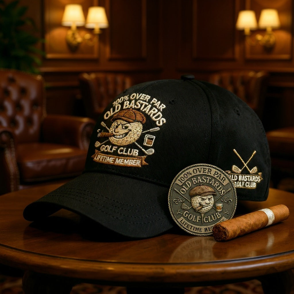 “OLD BASTARDS GOLF CLUB” Baseball cap