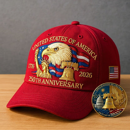 Patriot Cap Set: A Wearable Salute to 250 Years of Freedom & Sacrifice