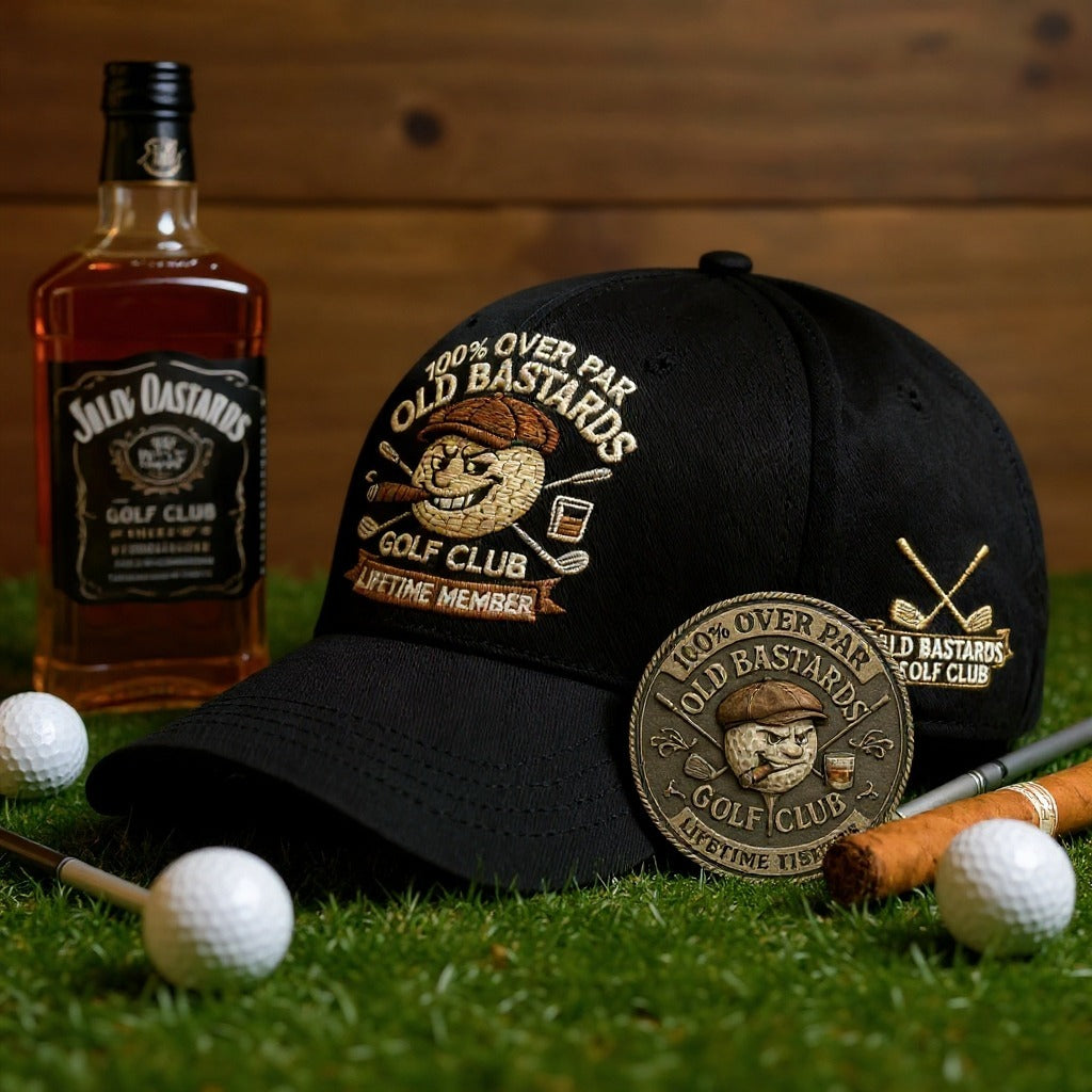 “OLD BASTARDS GOLF CLUB” Baseball cap