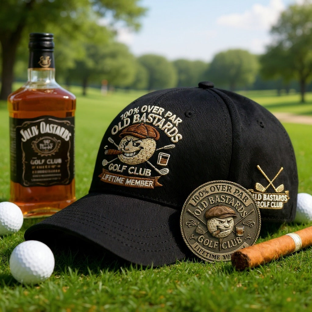 “OLD BASTARDS GOLF CLUB” Baseball cap