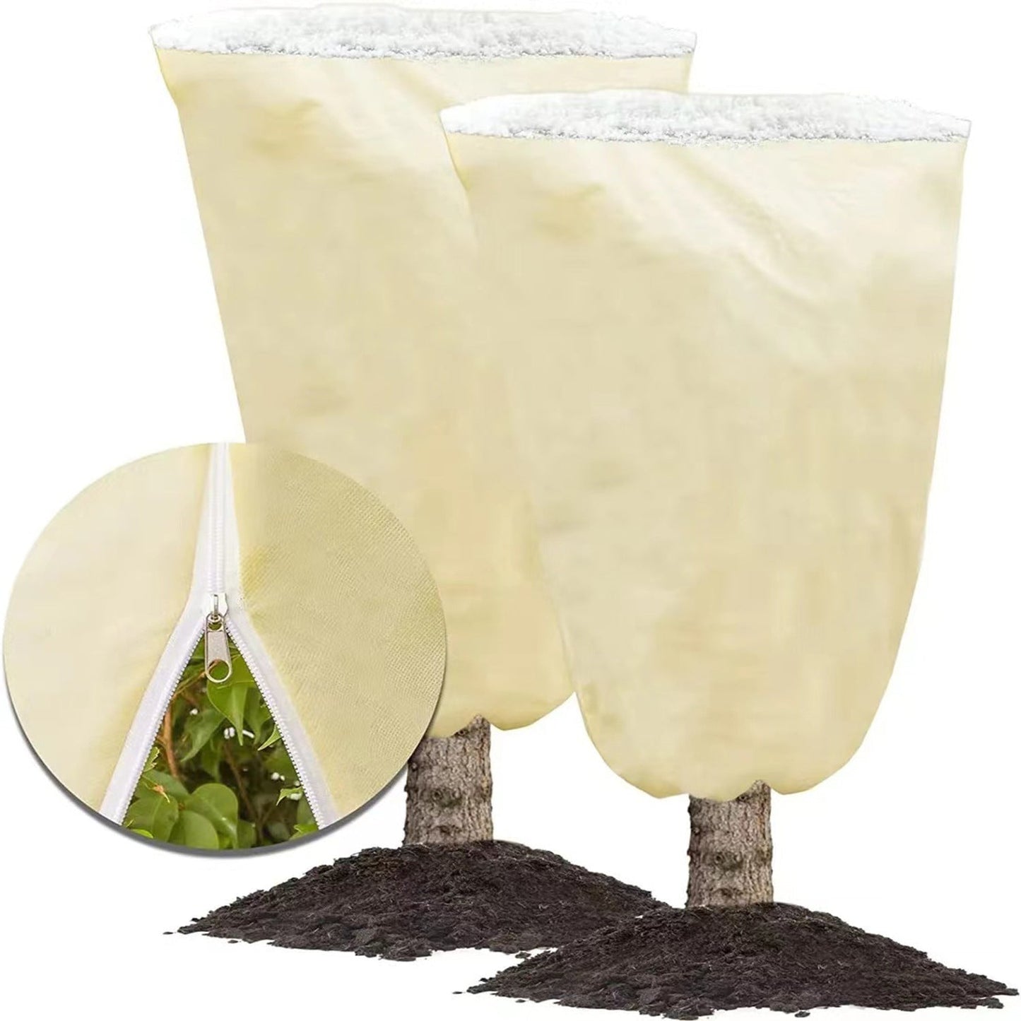 🎅Early Xmas Sales - 50% OFF🎄Plant Thickened Drawstring Bag Freeze Protection Covers