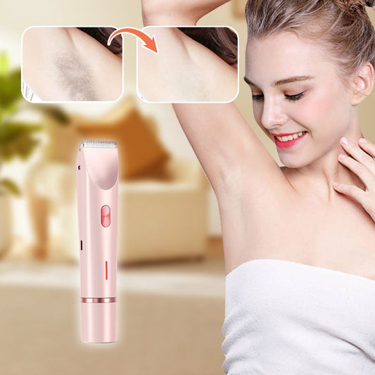 Dual-Head Epilator  X7 Waterproof - Hair Removal & Timming | 21-Day Silky Skin Cordless Design