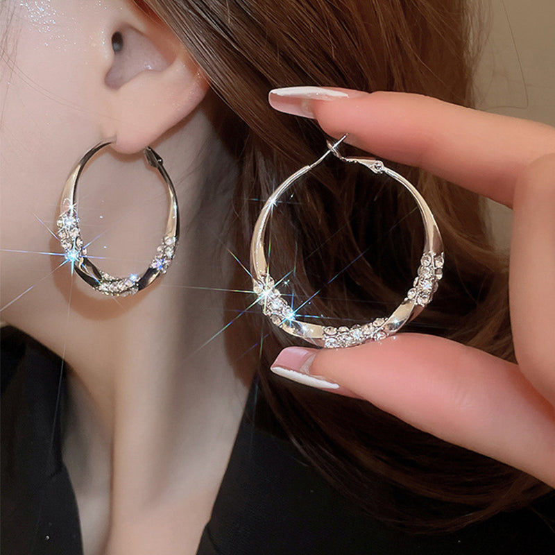 🔥Circle Earrings with Zirconia