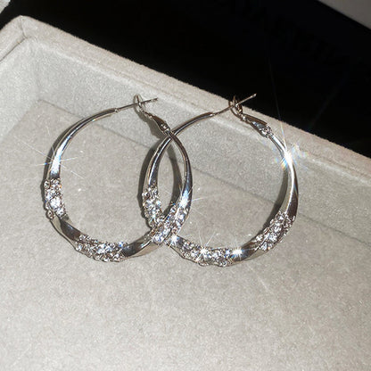 🔥Circle Earrings with Zirconia